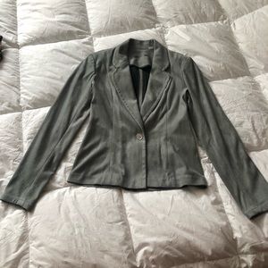 Calvin Klein faux suede blazer
